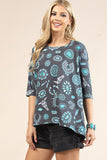 Turquoise Dreams Top