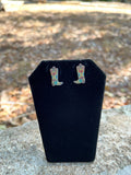 Boot Stud Earrings