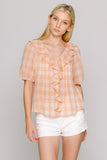 Peachy Picnic Top