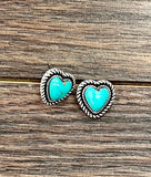 Heart Studs