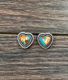 Heart Studs #2