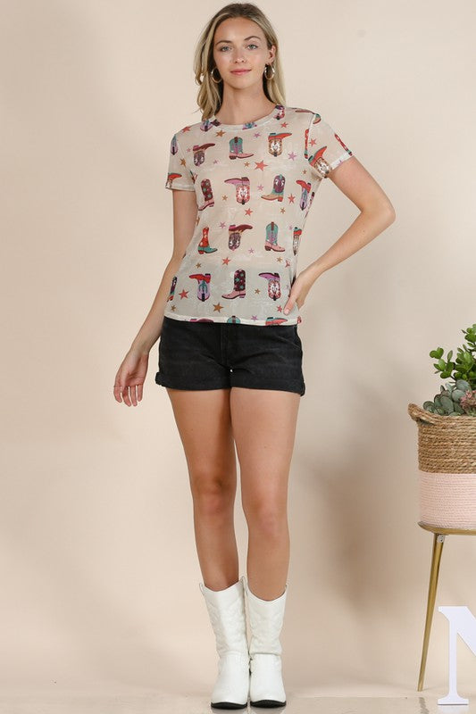 Hey Boots Top
