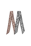 Zebra Twilly Scarf