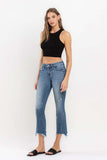 Miranda Mid Rise Cropped Bootcut Jeans