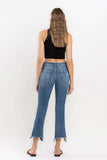 Miranda Mid Rise Cropped Bootcut Jeans