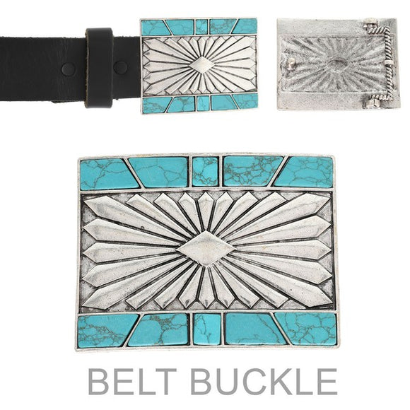 Turquoise Belt Buckle