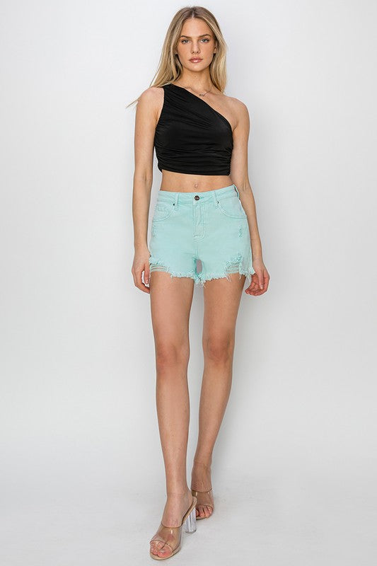 Jamey Shorts {Risen Jeans}