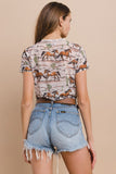 Wild Horses Top