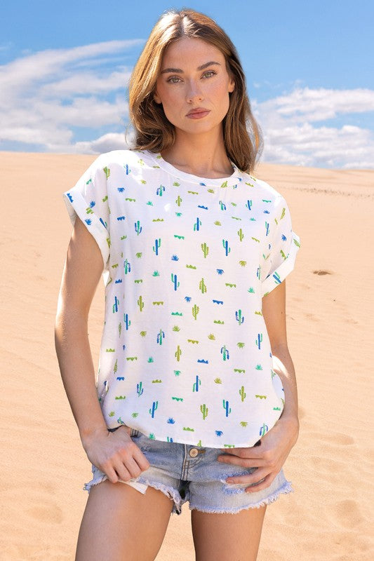 Cactus Country Top