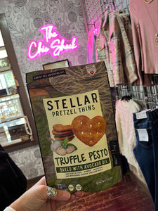 Stellar Pretzel Thins Truffle Pesto 7.2 oz