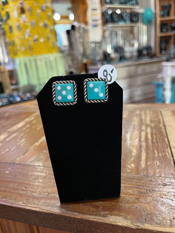 Dice Earrings
