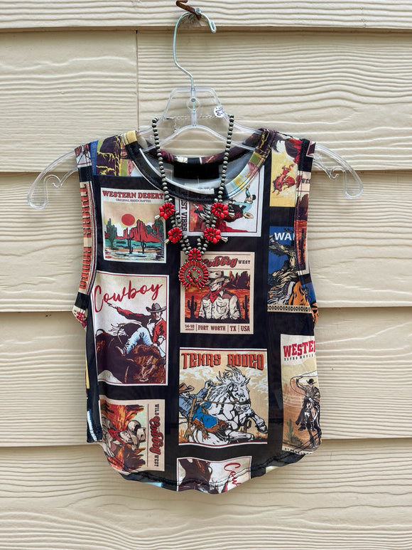 Western Poster Tank
