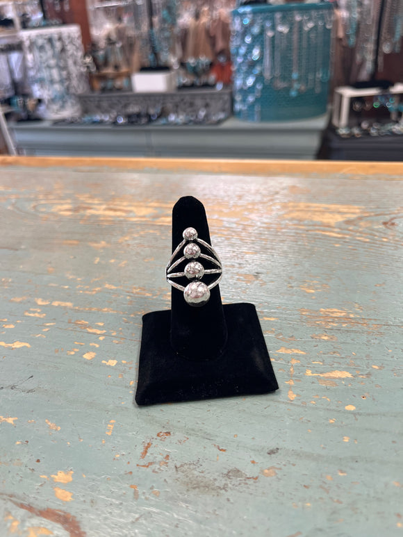 Silver Stretch Ring