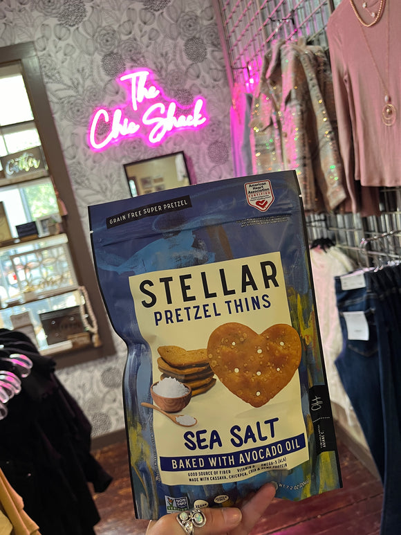 Stellar Pretzel Thins Sea Salt 7.2 oz