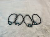 Turquoise Initial Bracelet