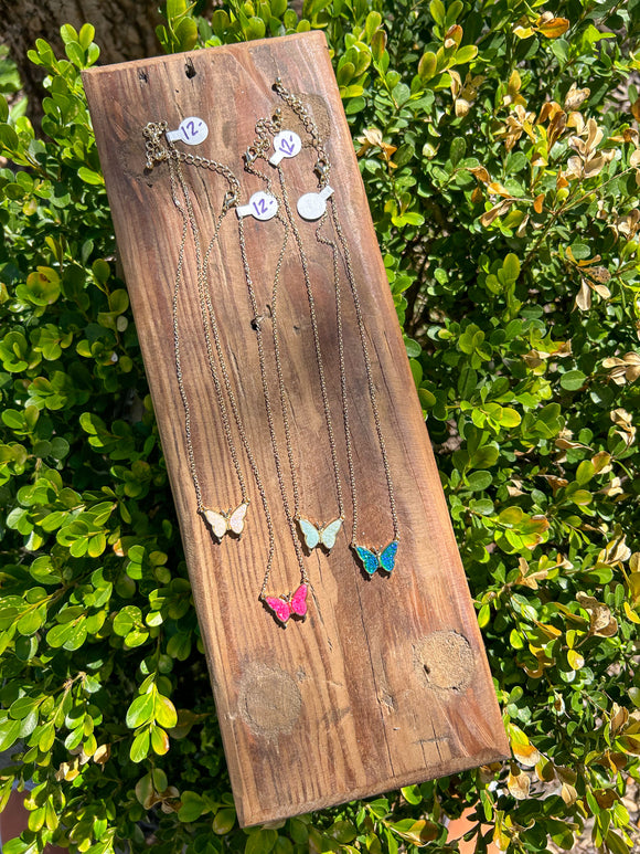 Wren Butterfly Necklace