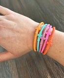 Silicone Cross Bracelets