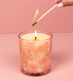 Sweet Grace Pink Bow Candle