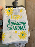 Awesome Grandma Towel